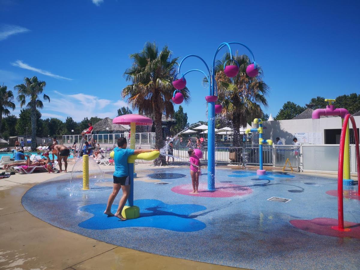 Camping La Carabasse Vias-Plage-T4 Climatise,Tout Confort, Emplacement Calme ! Exteriör bild