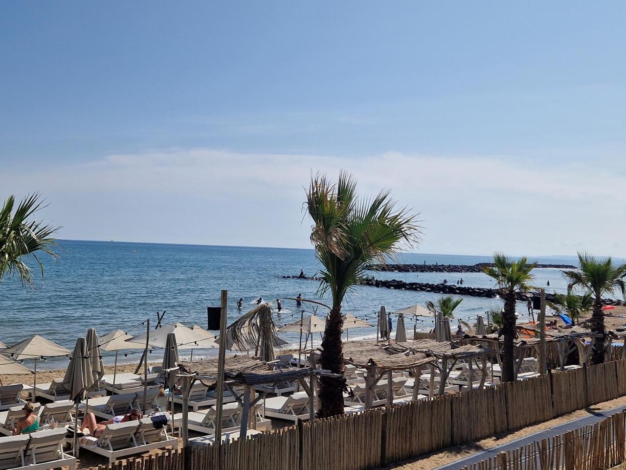 Camping La Carabasse Vias-Plage-T4 Climatise,Tout Confort, Emplacement Calme ! Exteriör bild