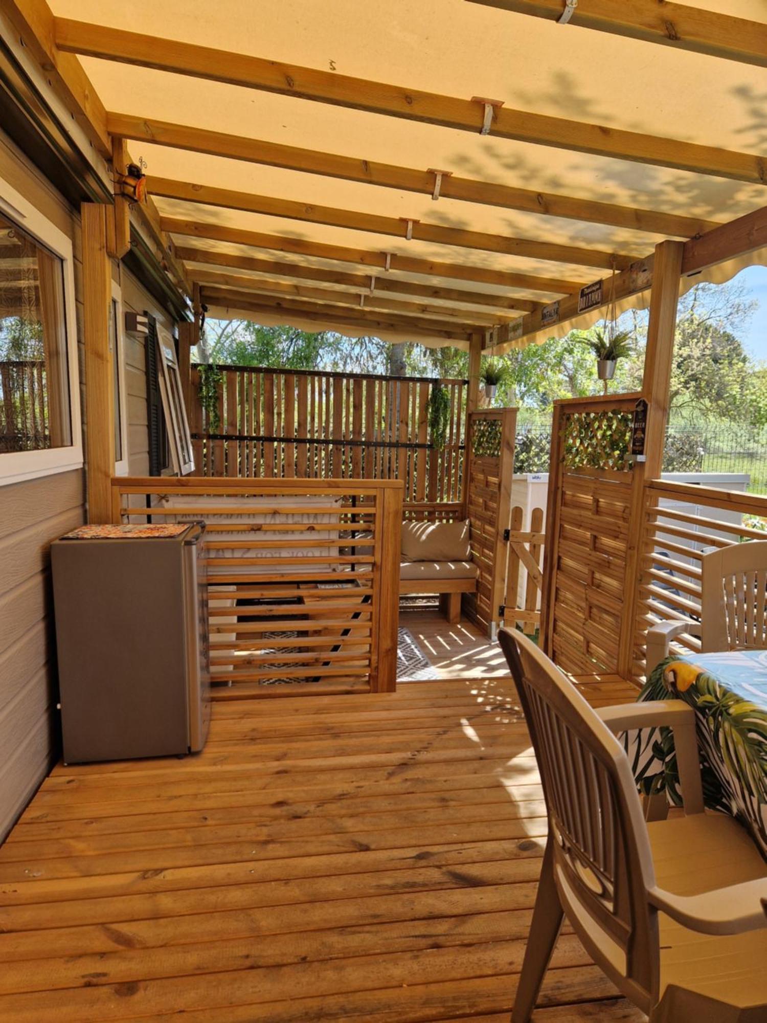 Camping La Carabasse Vias-Plage-T4 Climatise,Tout Confort, Emplacement Calme ! Exteriör bild