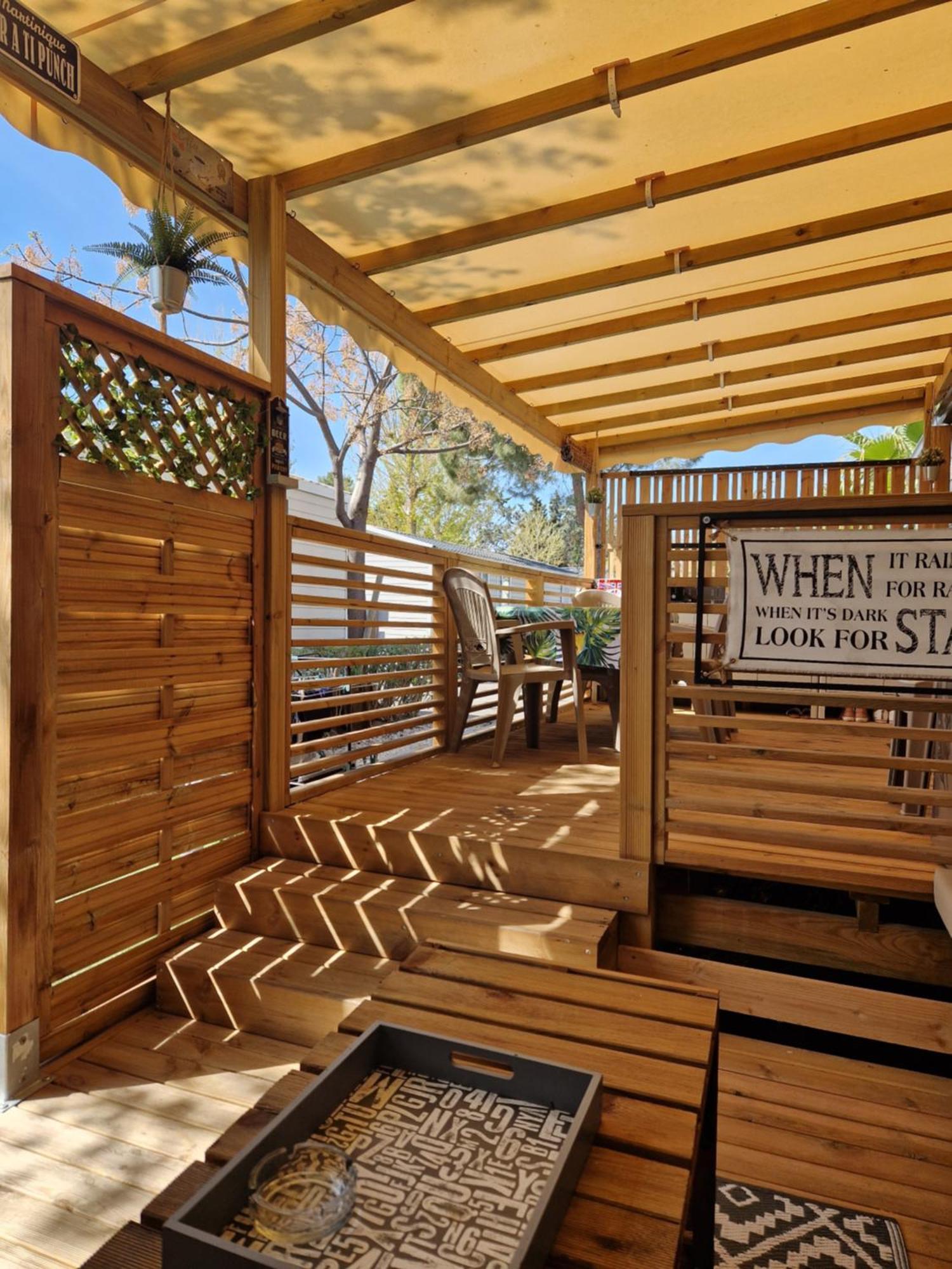 Camping La Carabasse Vias-Plage-T4 Climatise,Tout Confort, Emplacement Calme ! Exteriör bild