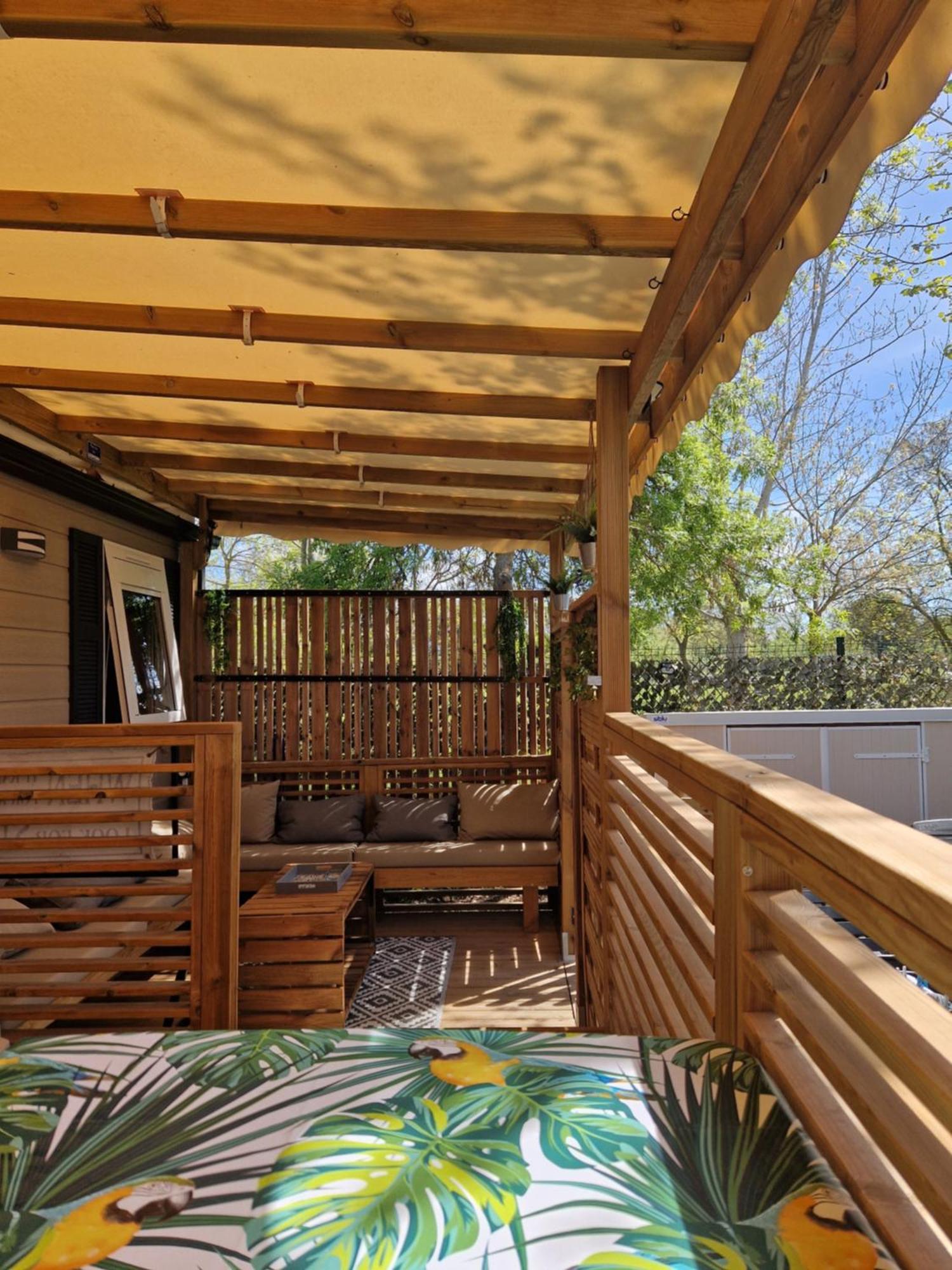 Camping La Carabasse Vias-Plage-T4 Climatise,Tout Confort, Emplacement Calme ! Exteriör bild